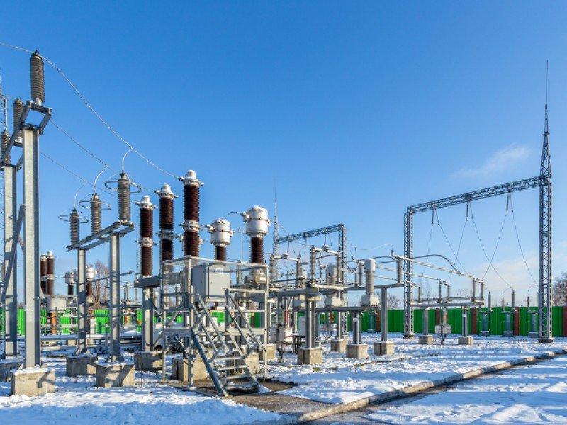 Hoogspanningsstation